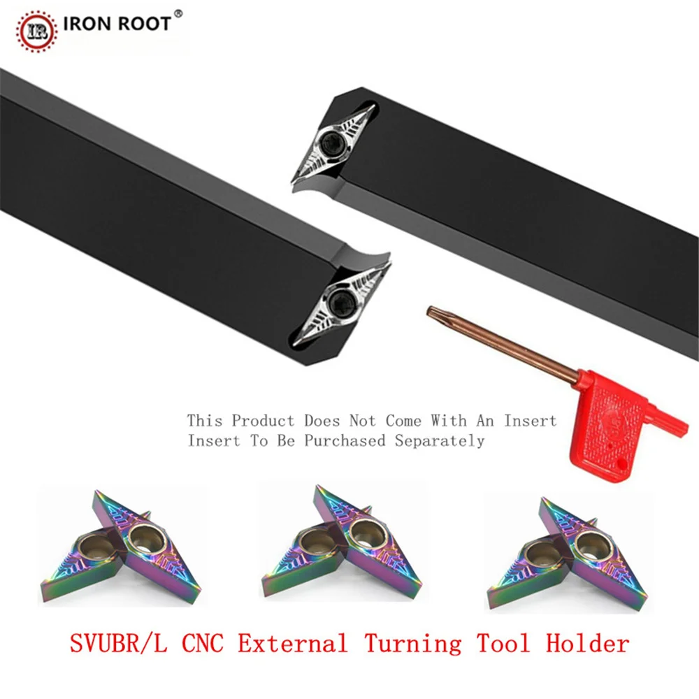 

IRON ROOT SVUBR1616H11,SVUBR2020K11,SVUBR2525M11,SVUBR3232P11,External Turning Tool Holder CNC lLathe Tool FOR VBMT110304 insert