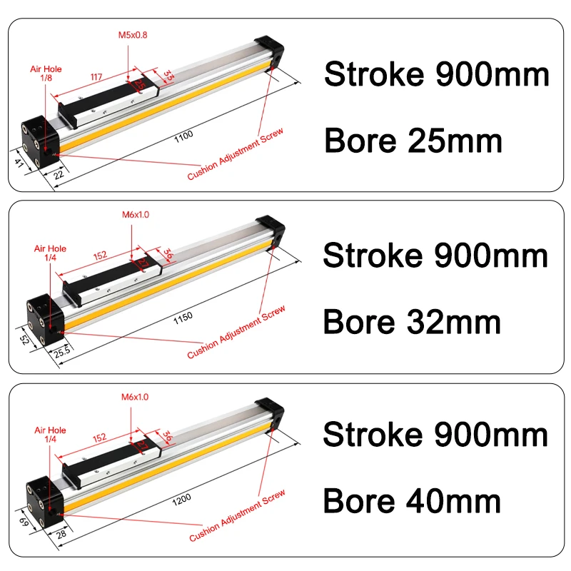 

Пневматический цилиндр OSP-25