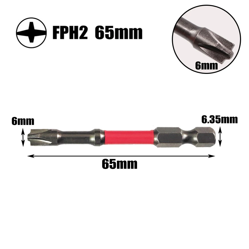 

New Practical Socket Panels Socket Switch Circuit Breakers Screwdriver Bit Electricians Special 65-110mm 6mm Head Alloy Steel