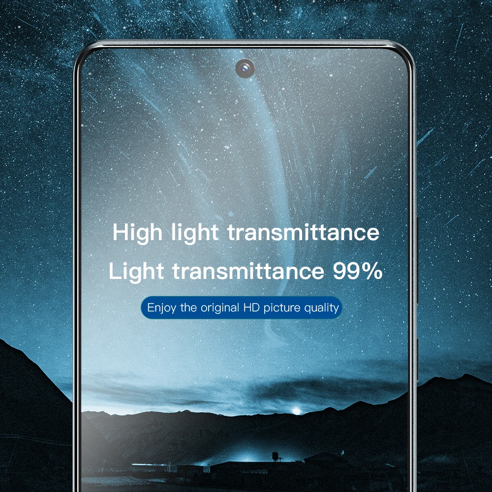 KEYSION закаленное стекло с полным покрытием для VIVO X200 Pro 5G Y19S V40 Lite SE 80 Вт HD Защитная
