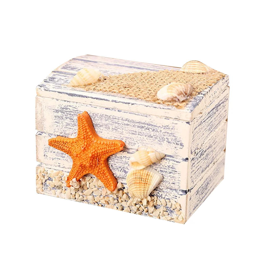 

1pc Storage Box Mediterranean Sundries Box Organizer Case for Store