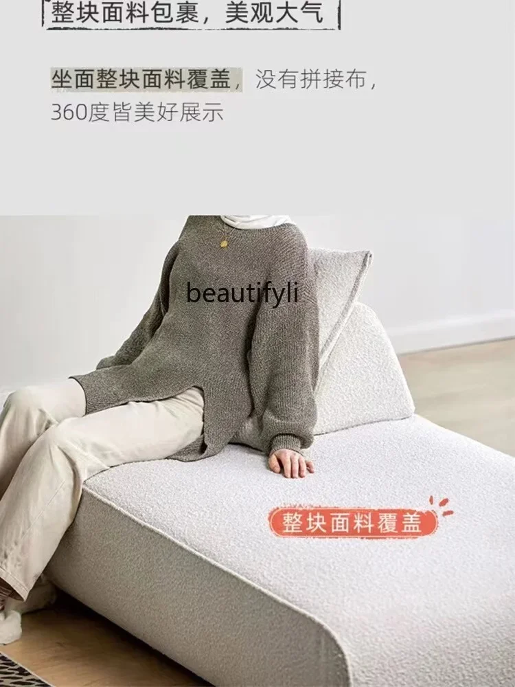 Скандинавский простой современный диван для гостиной маленькой квартиры