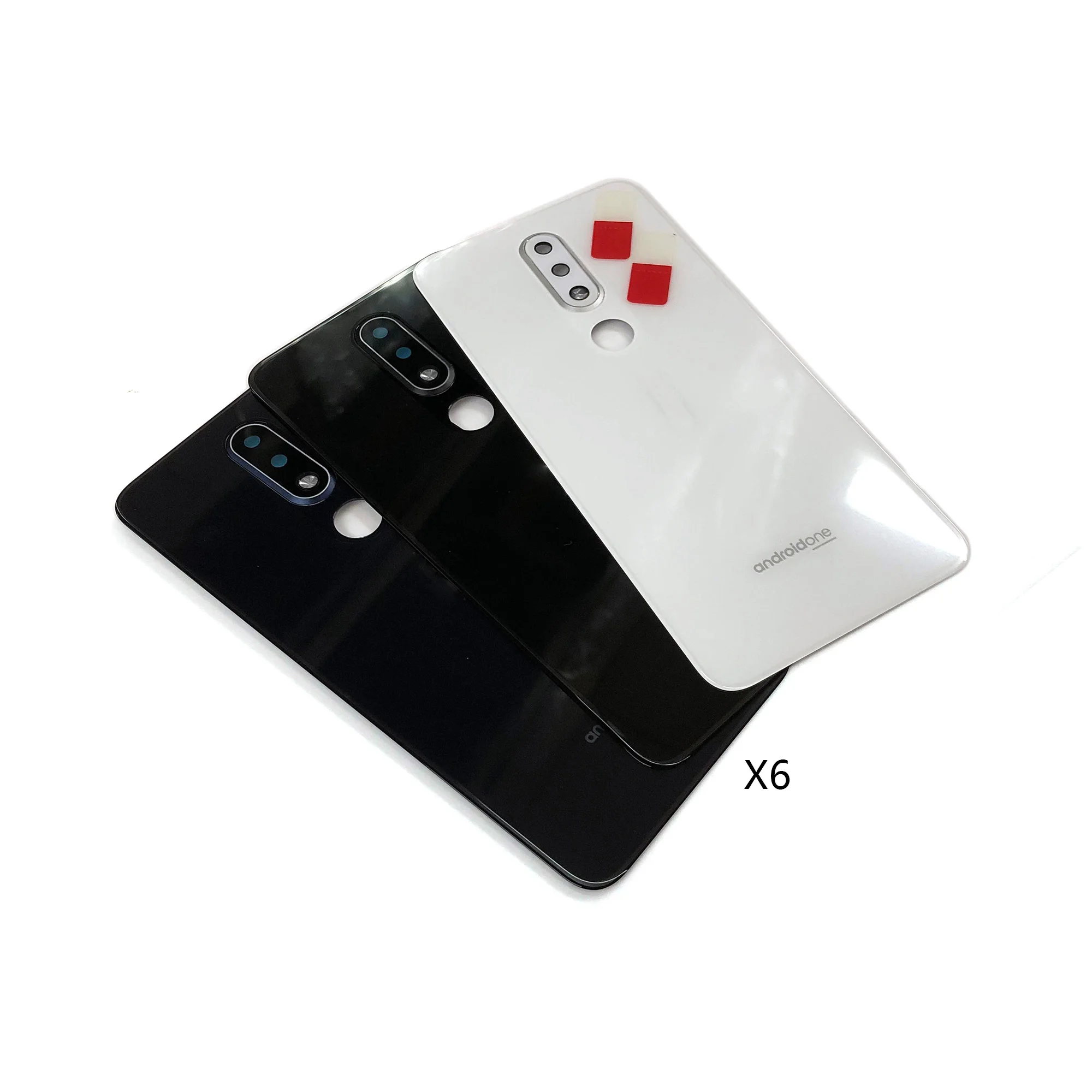 For Nokia X5 Back Cover X6 Rear Housing 5.1Plus Back Case 6.