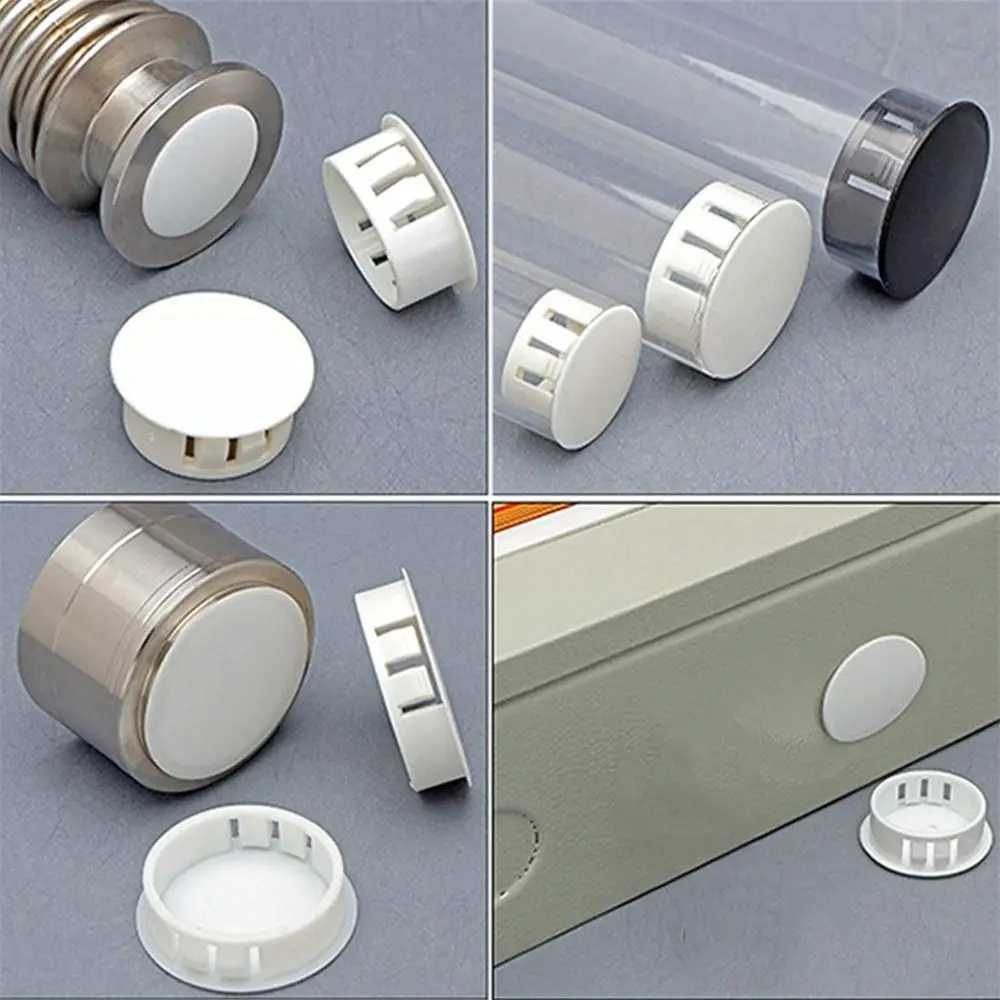 100 шт. заглушки для отверстий белого цвета 25 мм/1 дюйм