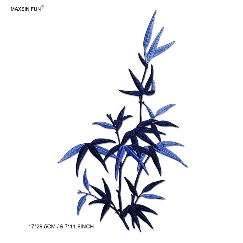 Большие и маленькие вышитые нашивки с помощью декоративной подкладки из