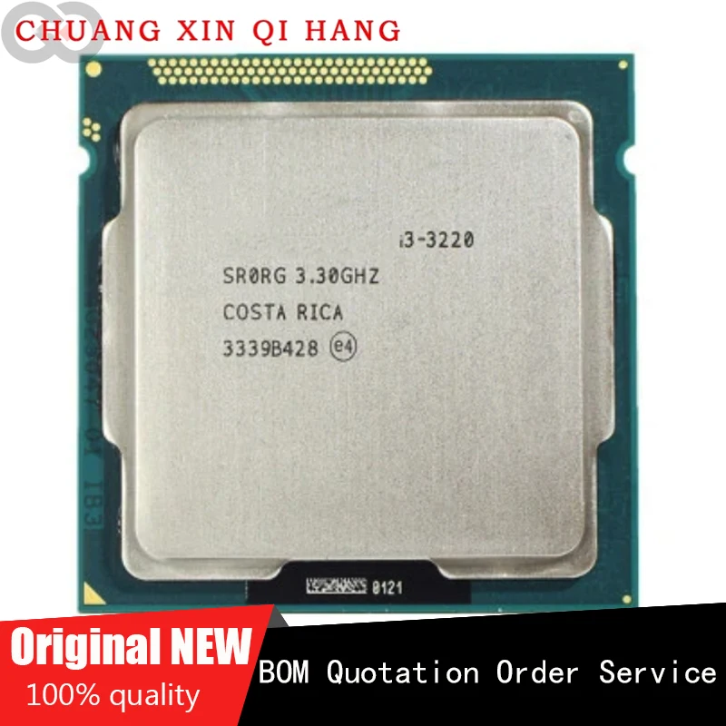 

Используется для I3 3220 Φ 3,30 GHz 3M LGA1155 процессор двухъядерный процессор оригинальный