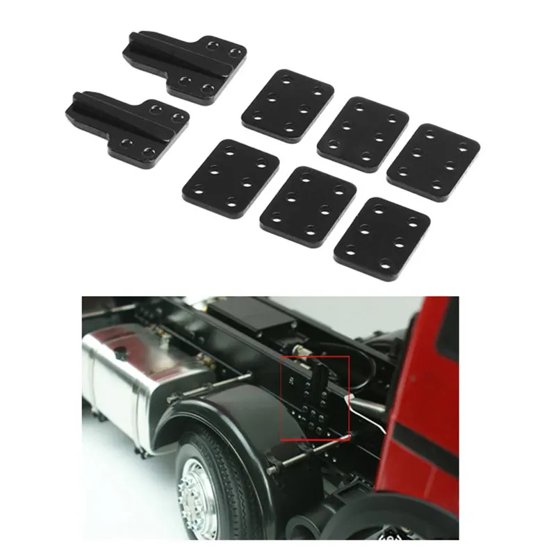 

LESU Connection Part of Chassis Rail 1/14 RC 6*6 8*8 Man Truck Spare Part DIY Boy Toys TH02380-SMT7