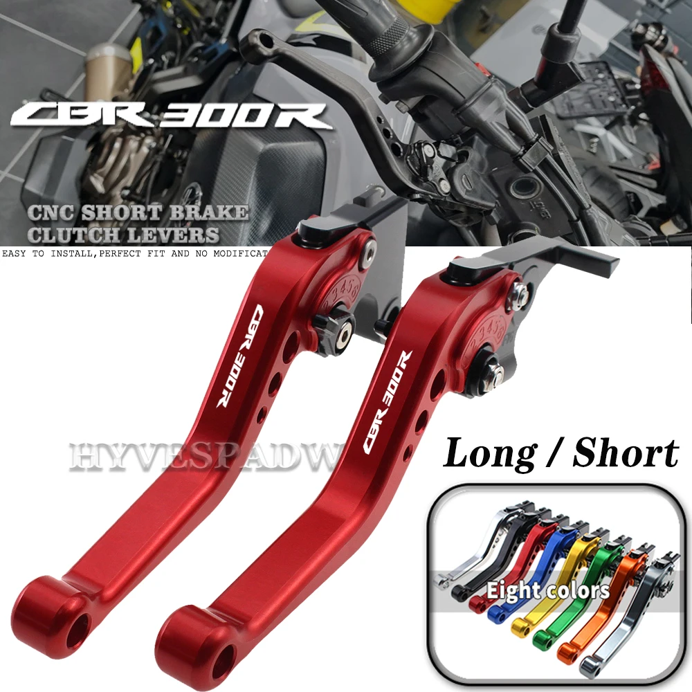 

Motorcycle Adjustable Handles Lever Long Short Brake Clutch Levers For Honda CBR300R/CB300F/FA 2014-2020