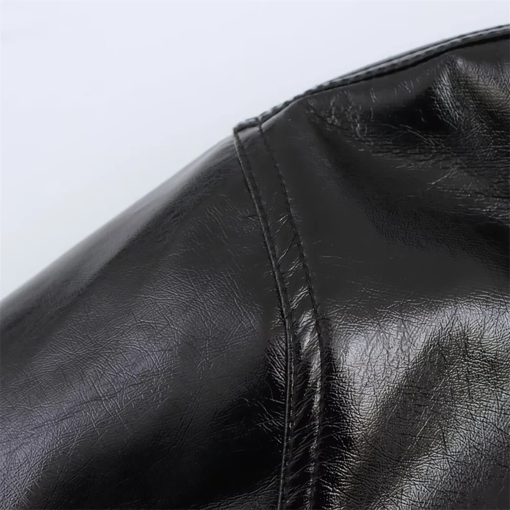 UNIZARA женская осенне-зимняя новая простая повседневная куртка из искусственной