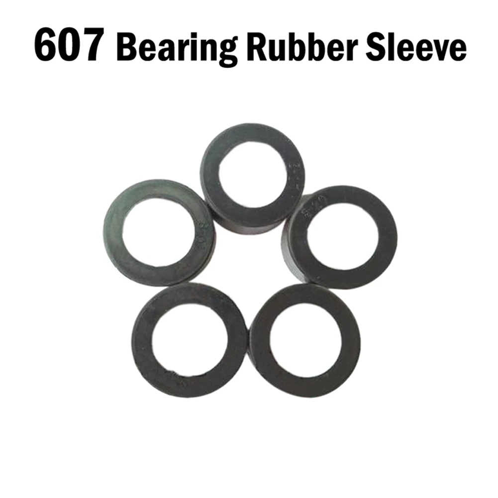 

607 Rubber Sleeve Equipment For Power Tool Bearing Power Tool Smooth Appearance Tool Workshop 10pcs Angle Grinder