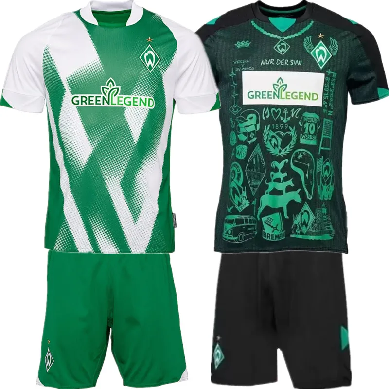 

Комплект детской футболки SV Werder Bre 2022 23 для мужчин