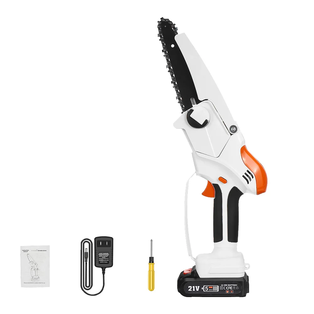 

3780RPM 6 inch Mini Electric Saws With 1 pcs Lithium Battery One-Handed Portable Pruning Tool For Woodworking And Garden Logging