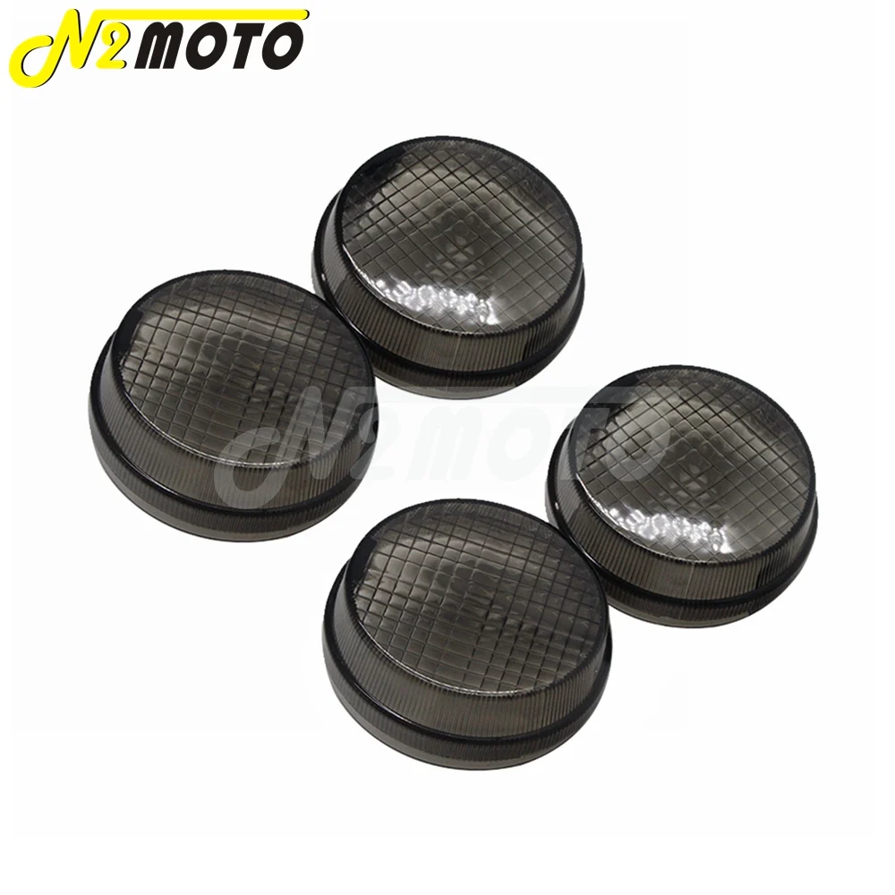 

4 шт. универсальная 2,75-дюймовая крышка объектива индикатора для Honda Cruisers Kawasaki VTX VN Vulcan 1300 1600 1800 классическая линза указателя поворота