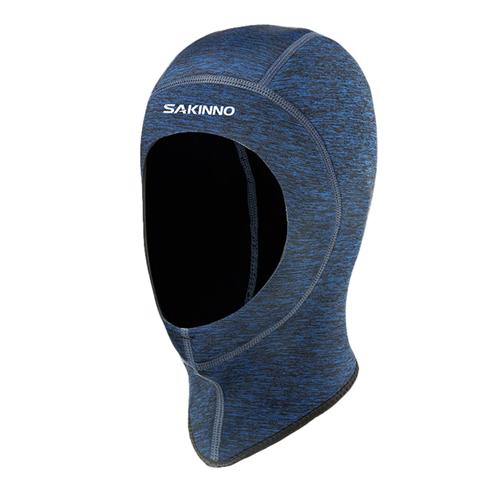 

3mm Diving Cap Neoprene With Cover Swim Warm Wetsuit Hair Snorkeling Hat Hood Shoulder Scuba Summer Dive Equipment Protect Neck