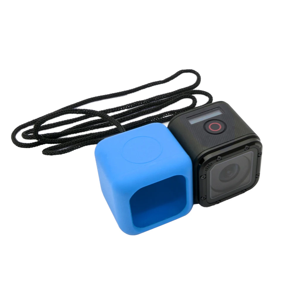 

Cover Waterproof Accessories Protective Silicone Case With Lanyard Wear Resistant Soft Housing For Gopro Hero 5/4 Session