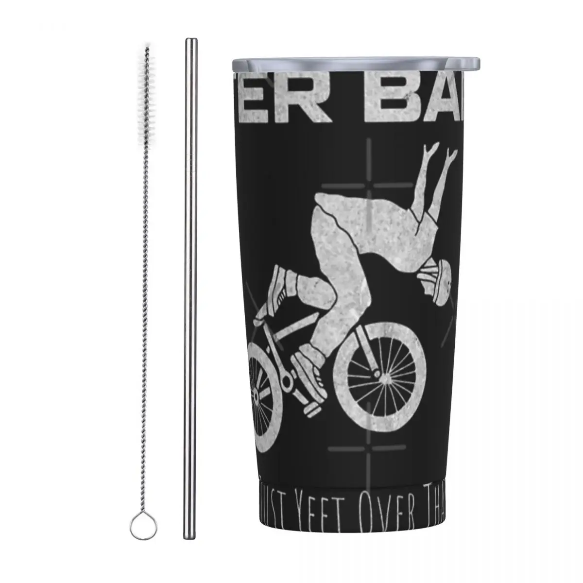 

Outer Banks - Did You Just Yeet Stainless Steel Mug Odourless easy to use With straw brush Thermal insulation