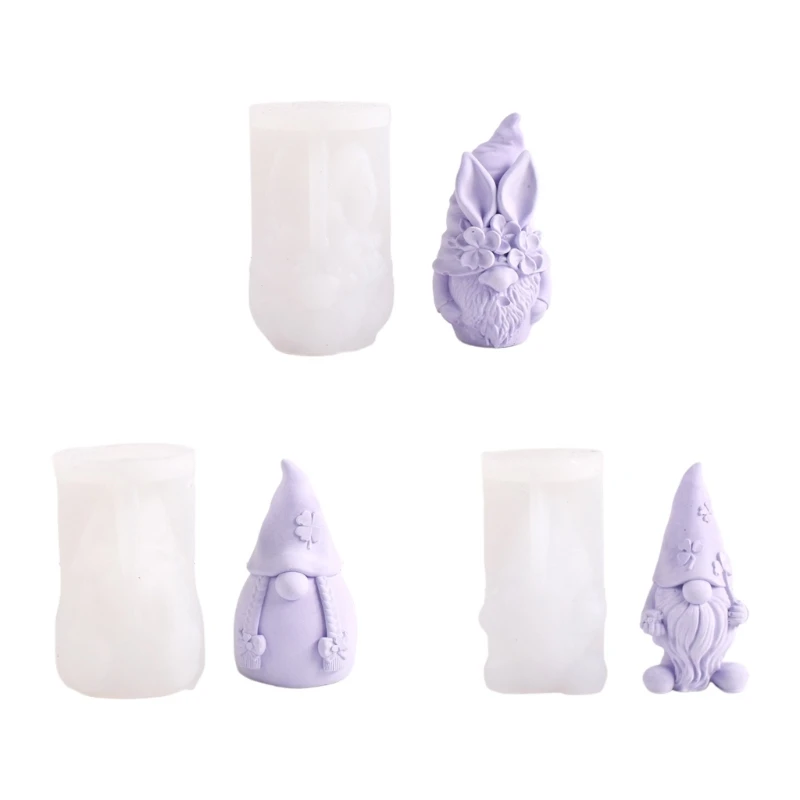 

Рождественская форма в виде гнома для изготовления свечей