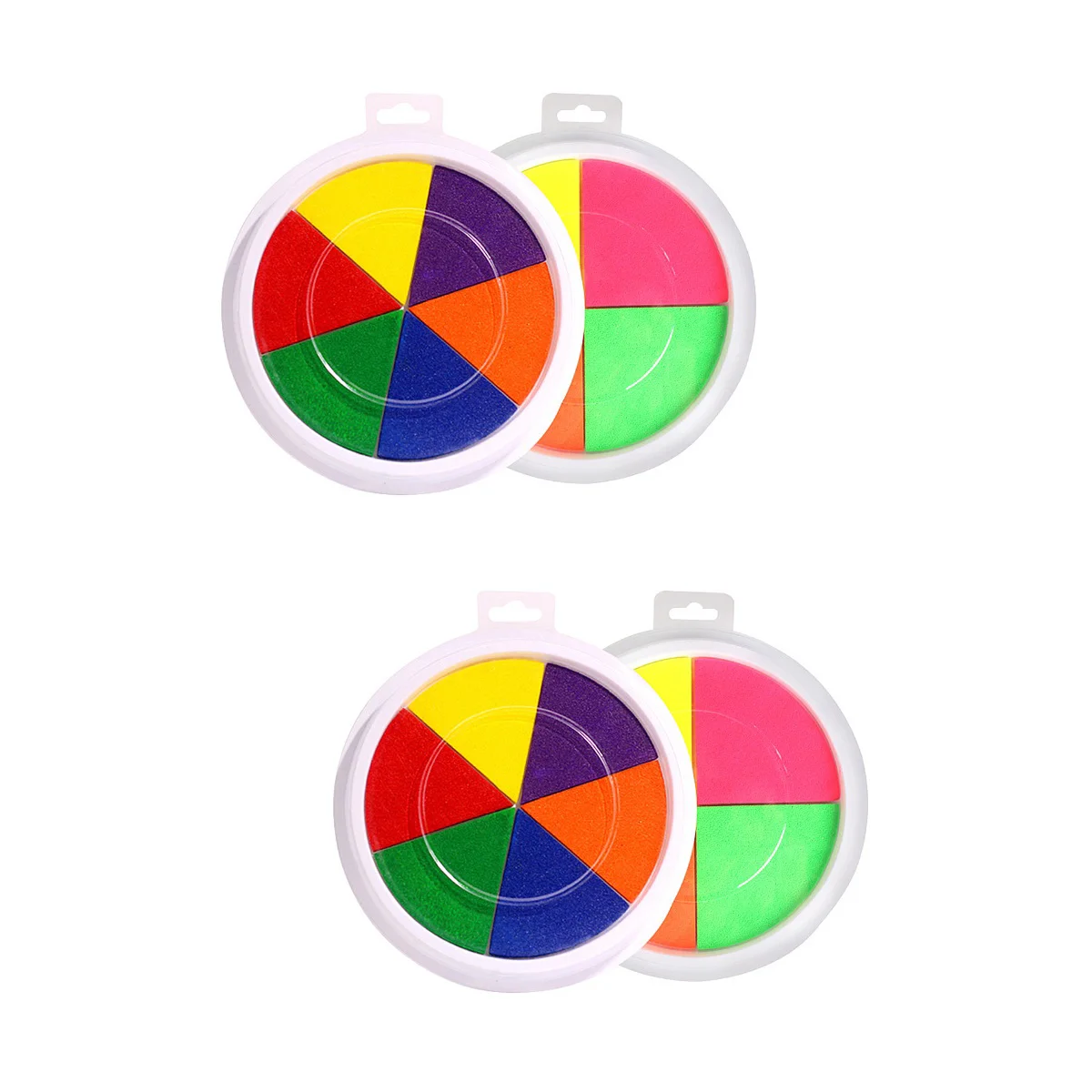 

Ink Pad Pads Stamp Stamping Washable Rubberfavors Party Shower Baby Toy Fingerprint Kids Large Partner Diy Handprint Finger