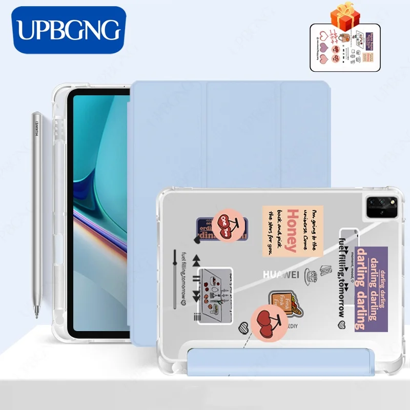 

Case for Huawei Matepad 11 Protective Cover with Penciil Case for Huawei Matepad 10.4 2022 Smart Foldable Case Shockproof