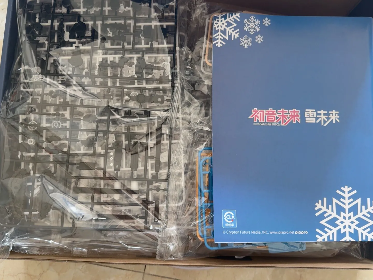 Фото В наличии Originate YOLOPARK SOSKILL HATSUNE MIKU SNOW MIKU Сборка движущейся способности Mooel Toys ПЛАСТИКОВАЯ МОДЕЛЬ НАБОР Снегоход №5
