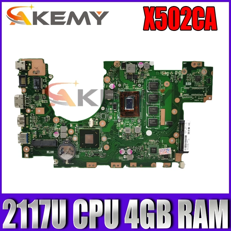 

Материнская плата X502CA 2117 ЦП 4 Гб ОЗУ для ASUS X502C X402C F402 X402CA X502CA Материнская плата ноутбука X402CA X502CA протестированная материнская плата ОК