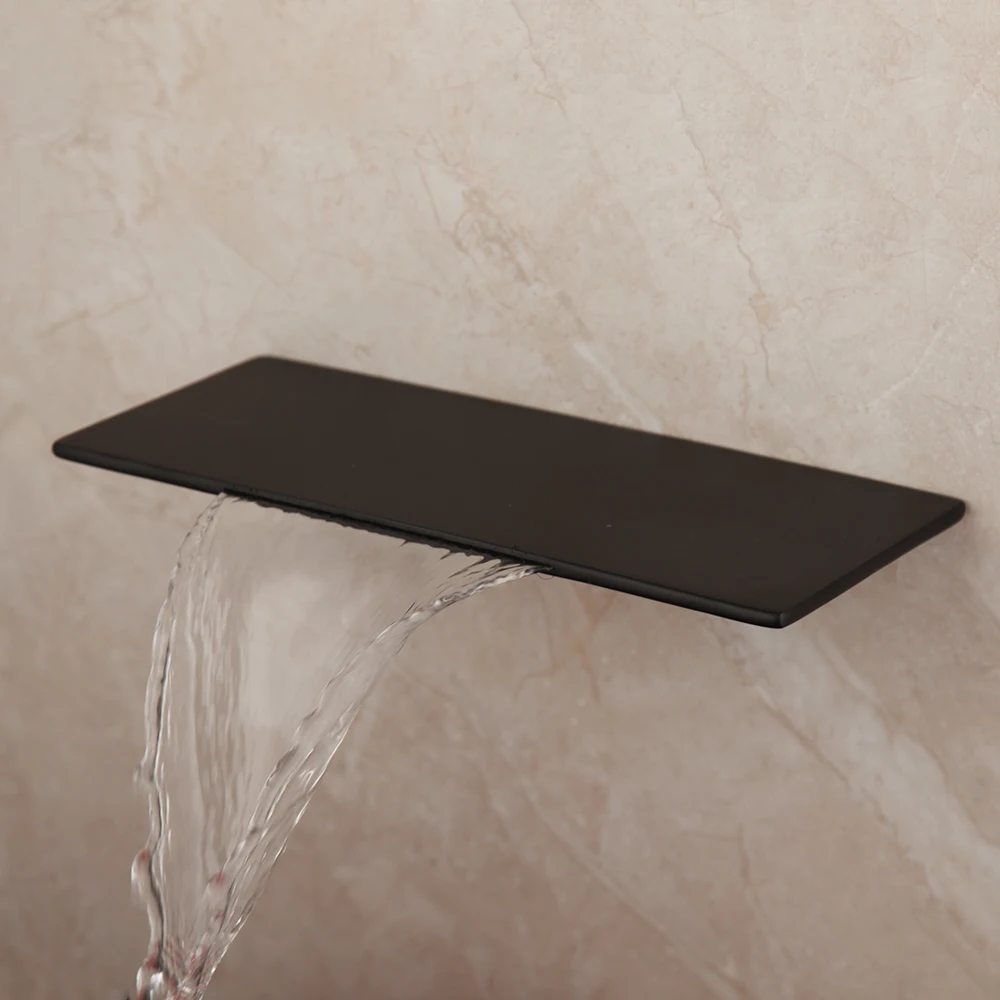 

Смеситель для ванны KEMAIDI матовый черный