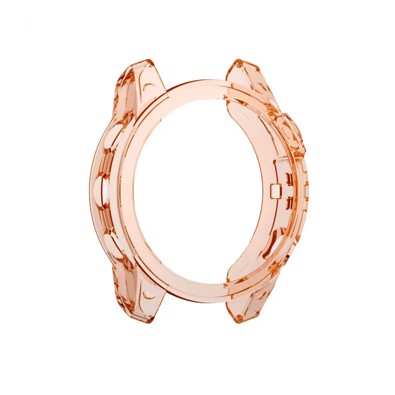 Soft TPU Protective Case For Garmin Fenix 7 7S 7X Smartwatch Bumper Frame Clear Shell For Fenix7 7X 7S Hollow Protective Cover