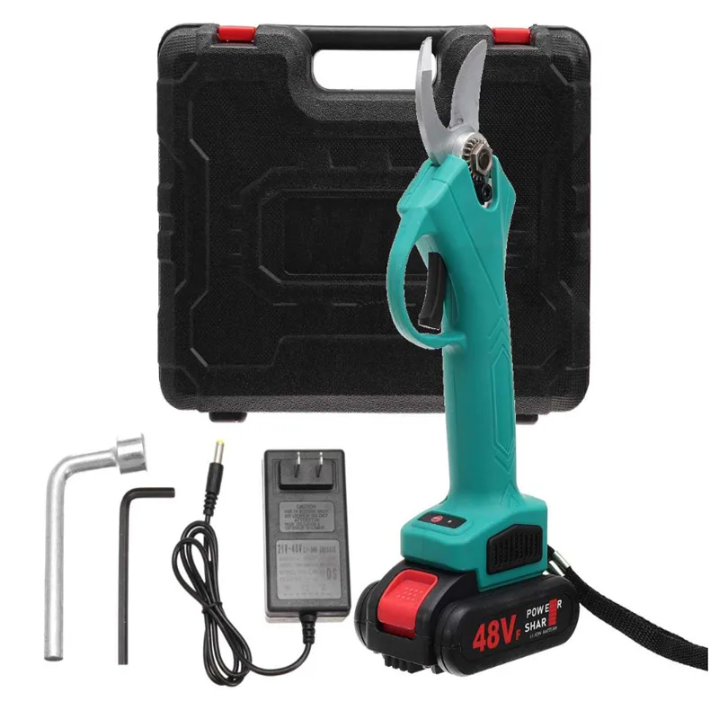 

Garden Scissors Lithium Electric Electric Wireless Pruning Shears Garden Rough Branch Shears Lithium Power Saving Pruners