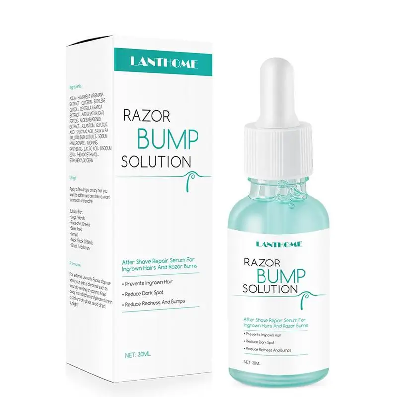 

30ml After-shave Repair Serum Prevents Ingrown Hair And Razor Burns.Razor Bump Stopper Prevent Ingrown Hair Mild Serum