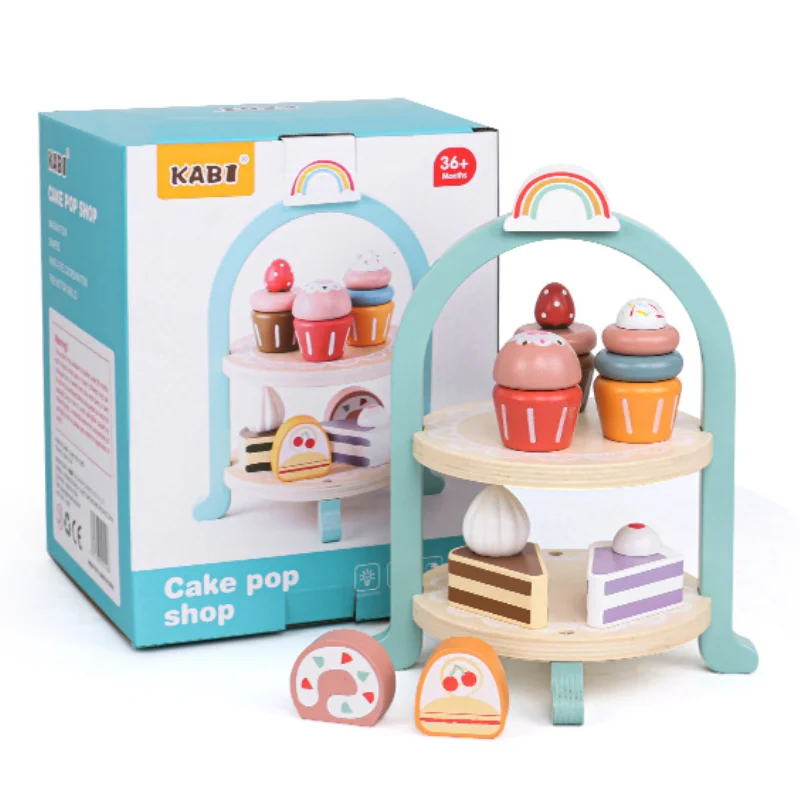 

Afternoon Tea Game Toys Diy Pretend Play Toy Simulation Coffee Set Tableware Play House Kitchen Birthday Gifts For Children