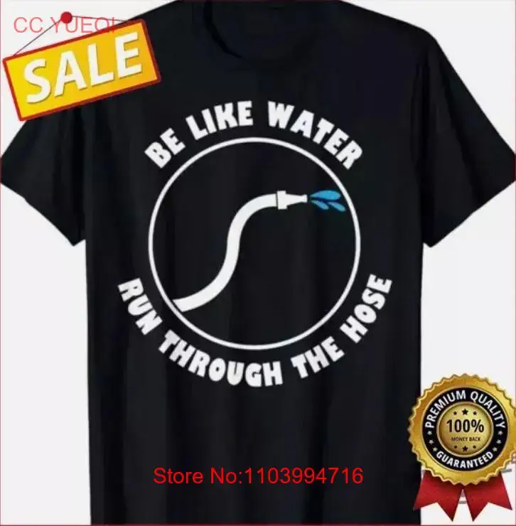 Как вода проходит сквозь футболку с шлангом