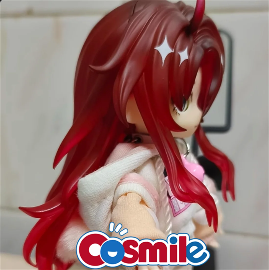 Cosmile Game Honkai Impact 3 Argenti OB11 OB22 Съемный парик для волос Аниме Голова Симпатичная