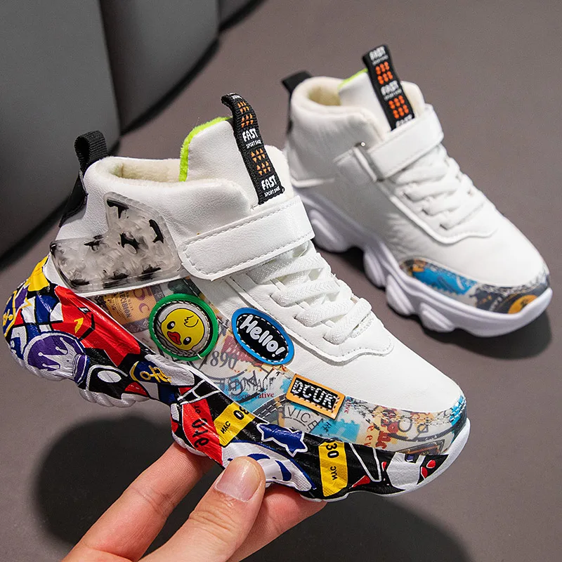 Fashion Hot Sale Kids Casual Shoes 2023 New Pattern Anti Slip Athletic Sneaker for Boys Girls Child Walking Shoes Free Shipping