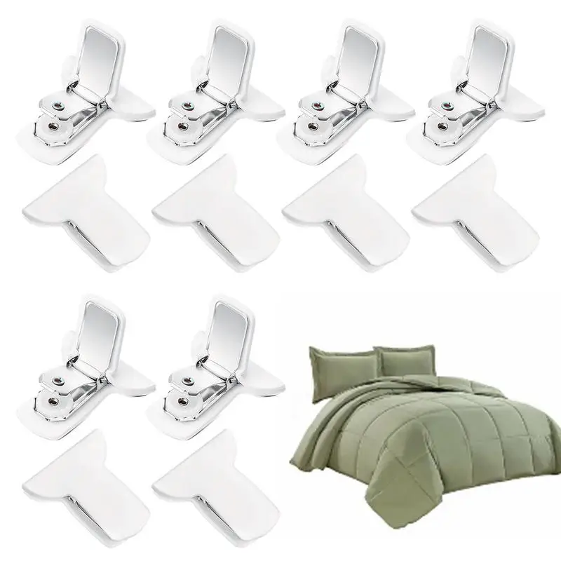 

Padded Comforter Clips Padded Comforter & Quilt Clips 12 Pieces Blanket Fasteners Prevent Comforters From Moving Inside Duvet