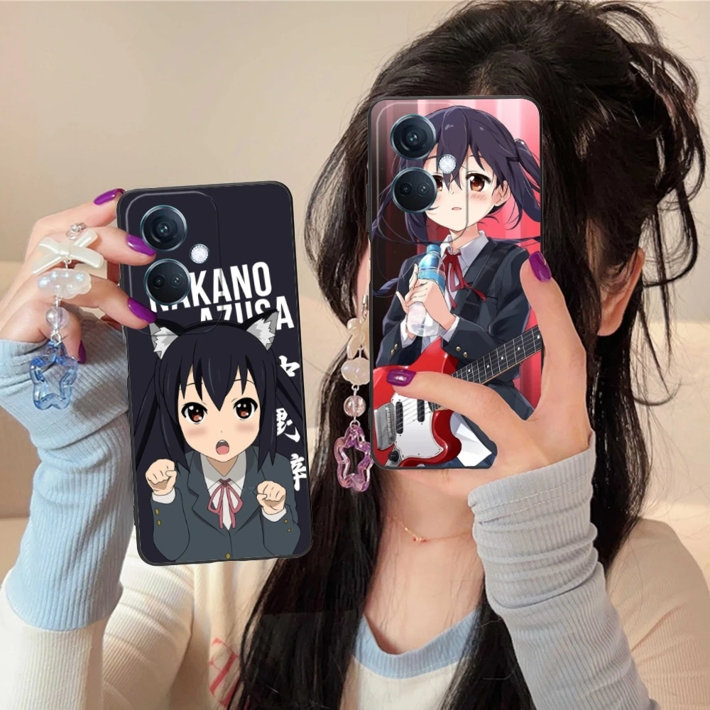 Чехол K-ON для телефона задняя крышка OPPO Find X5 X3 X2 A93 Reno 8 7 Pro A74 A72 A53 черный мягкий