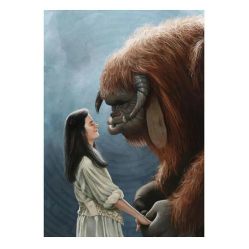 

Алмазная живопись 5D «сделай сам», постер фильма, лабиринт, вышивка крестиком, полная квадратная круглая вышивка, ручная работа, домашний дек...