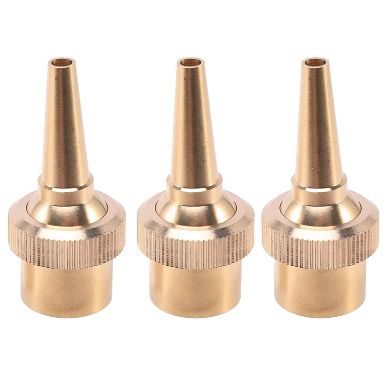

30Pcs 1/2 Inch DN15 Brass Jet Straight Fountain Water Spray Nozzles Pool Nozzles Garden Landscape Fountain Equipment