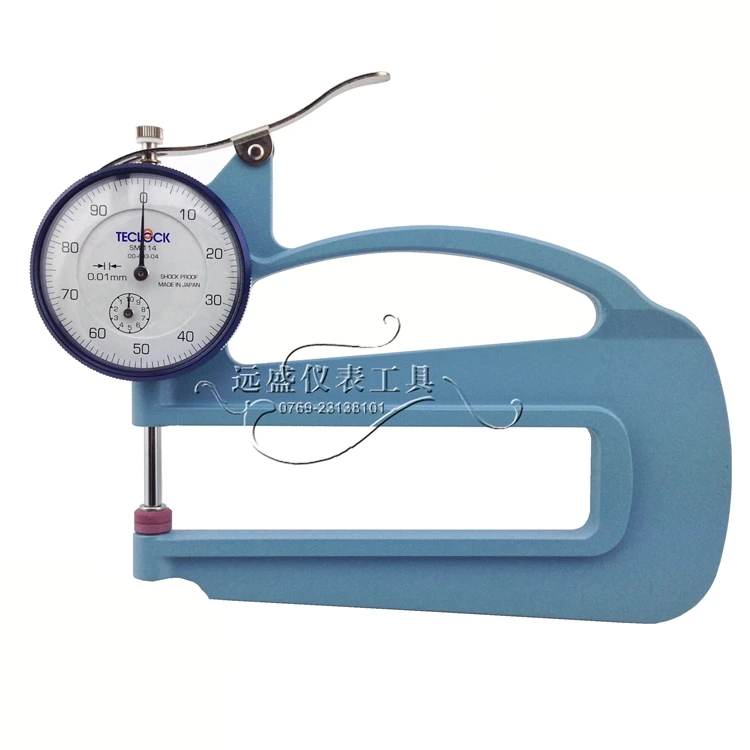 

TECLOCK Japan Dele Thickness Gauge SM114 Dele Thickness Gauge Thickness Gauge SM-114