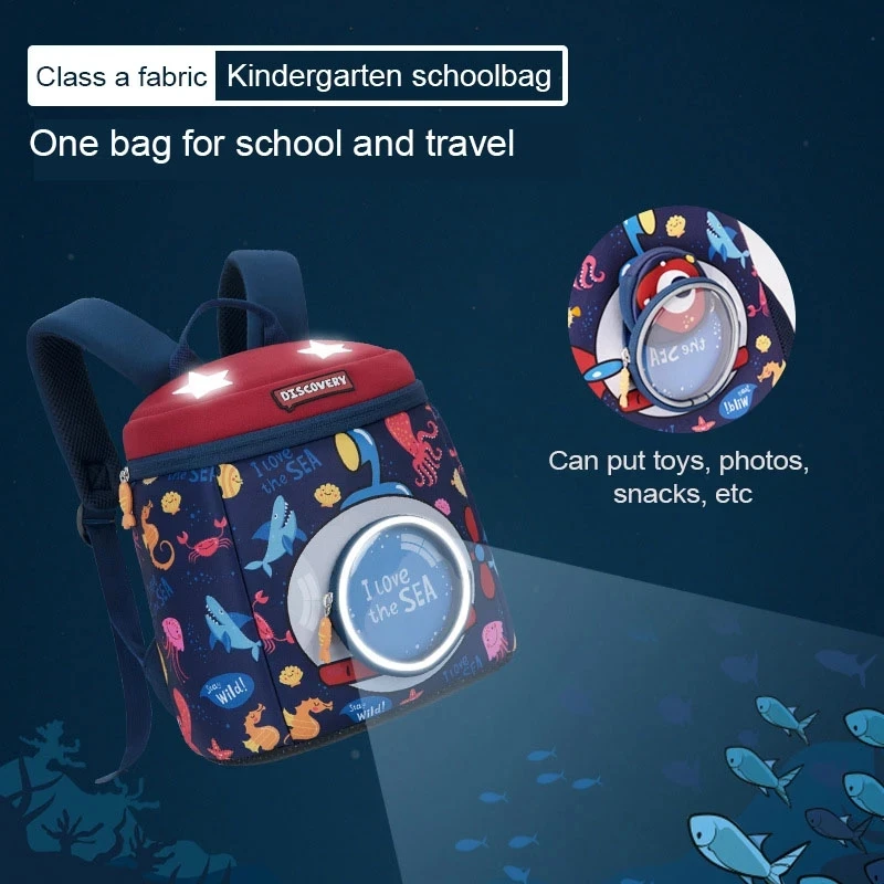 Unicorn School Backpack For Girls, Light Weight Kids Backpack ,Kindergarten Children School Bag Boys Dinosaur BookBags