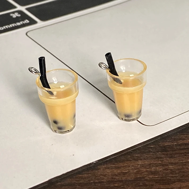 10 шт. миниатюрные Подвески для изготовления ювелирных изделий в виде молочного