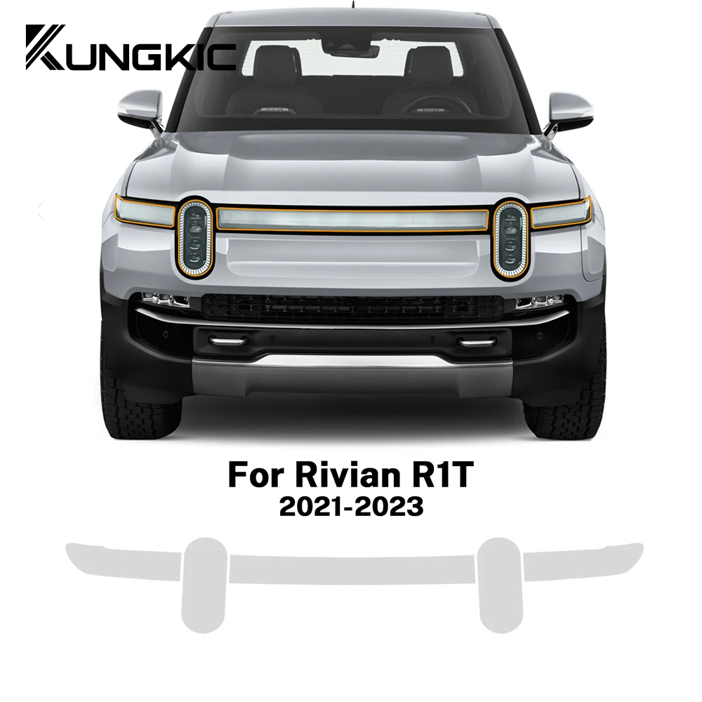 

Headlight PPF Paint Protection Anti-Scratch Film for Rivian R1T 2021 2022 2023 Tpu Transparent Film