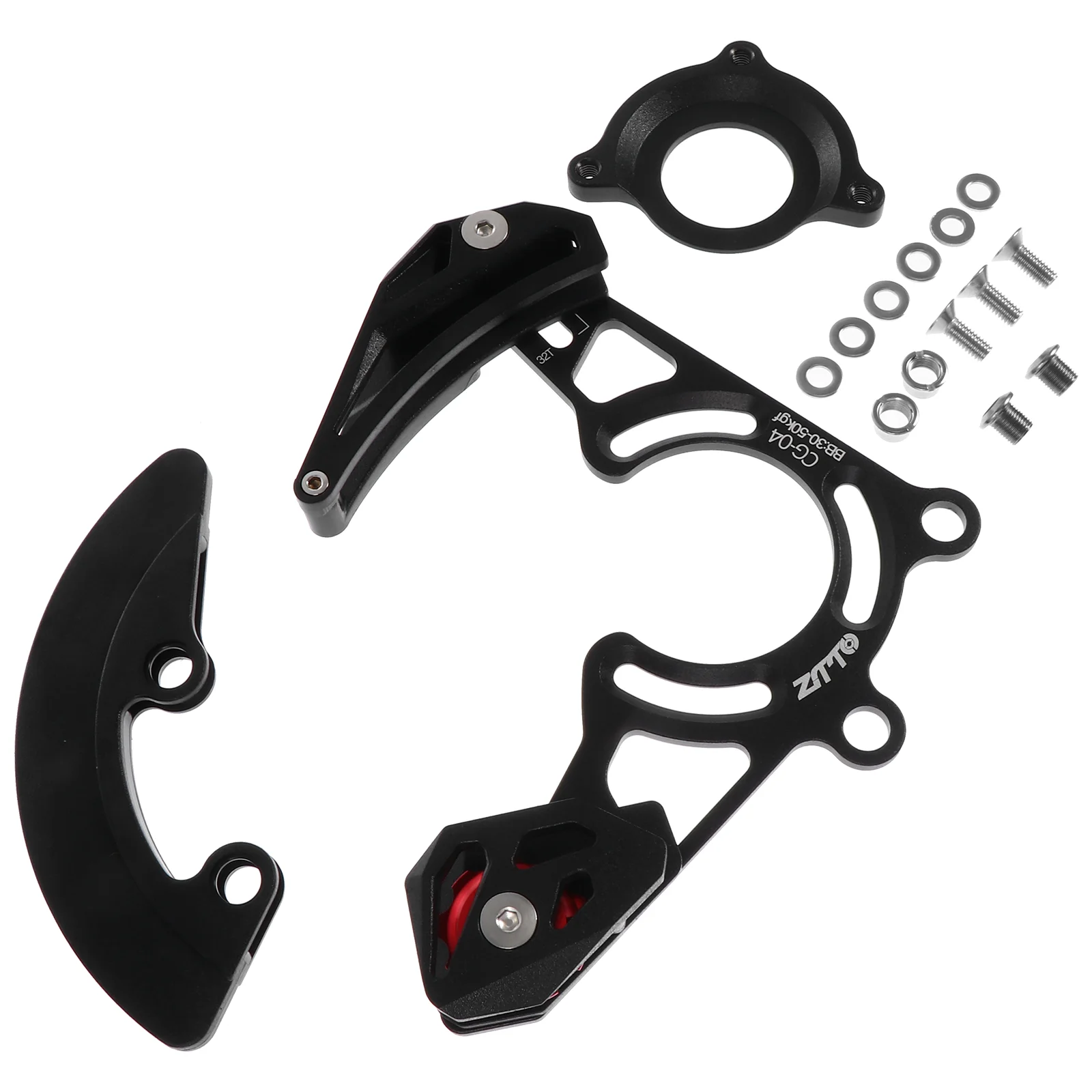 

Folding Bicycle Rope Bike Supply Creative Chain Protector Single Disc Tooth Disk Guard Speeds Adjuster Aluminum Alloy Tensioner