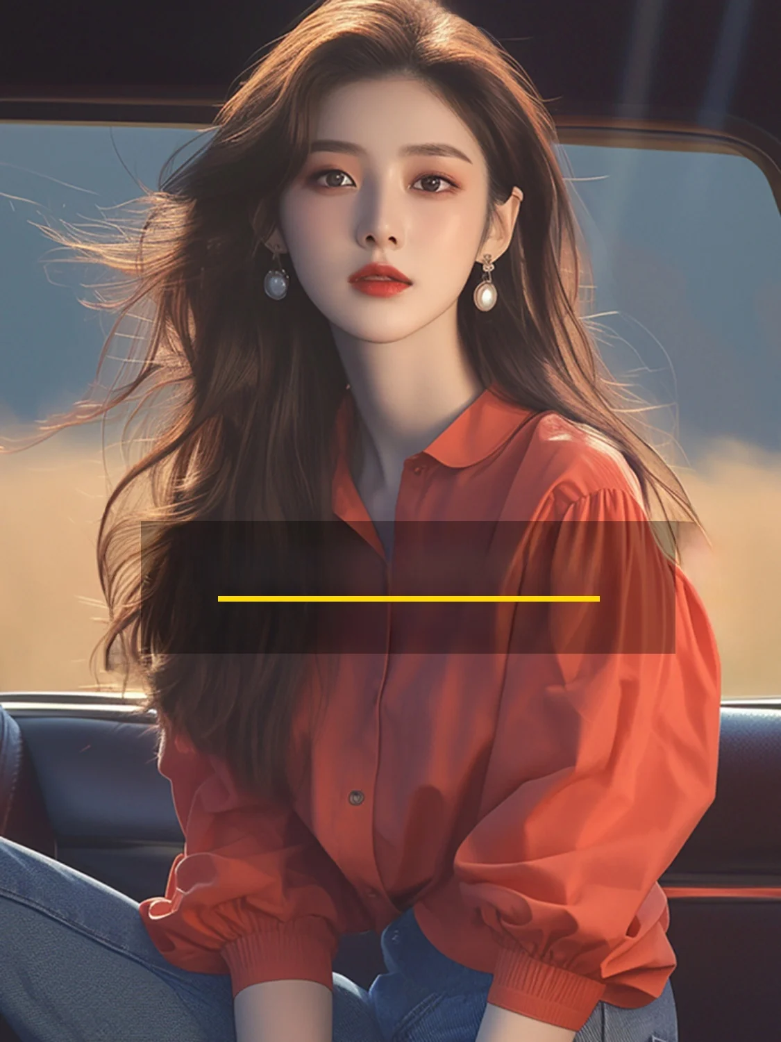 Универсальные однотонные рубашки с длинными рукавами корейской серии женские