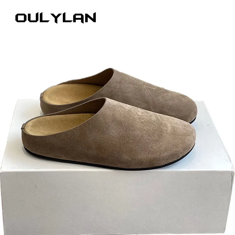 Модные женские замшевые шлепанцы летняя обувь Birken Boston Home уличные пляжные