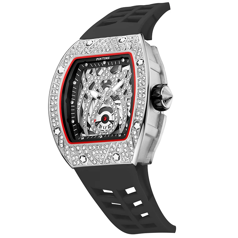 

Часы мужские кварцевые в стиле милитари, с хронографом