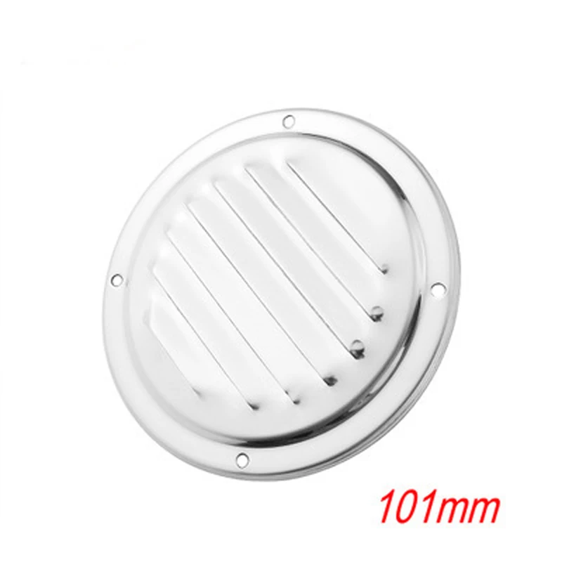 

Marine Grade Stainless Steel 316 Boat Marine Round Air Vent Louver Vent Grille Ventilation Louvered Ventilator Grill Cover