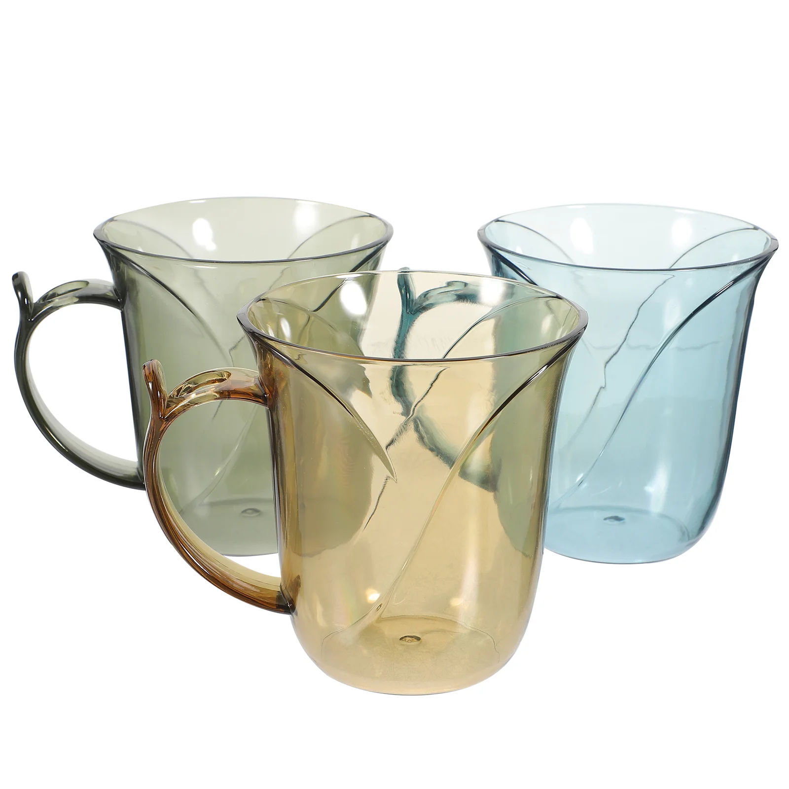 

3Pcs Cups Mouthwash Cup Bathroom Tumbler Bathroom Tumbler Plastic Holder