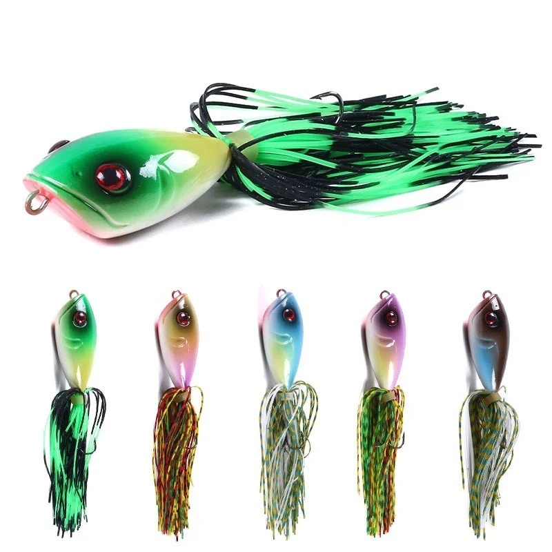 

10cm 10.5g Simulation Frog Baits Fishing Wobbler Baits Soft Mini Artificial Crank Hard Bait Crankbait Fish Lures Tackle Tool