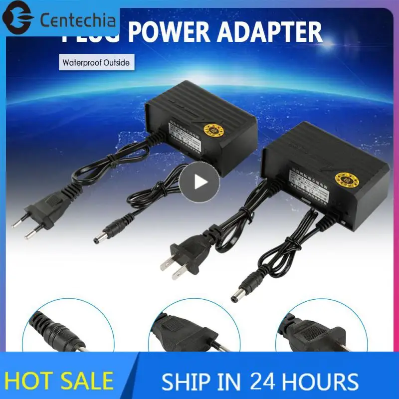 

DC 12V 2A CCTV Camera Power Supply Adaptor Portable Outdoor Waterproof EU US Plug Adapter Charger For CCTV Security Video Camera
