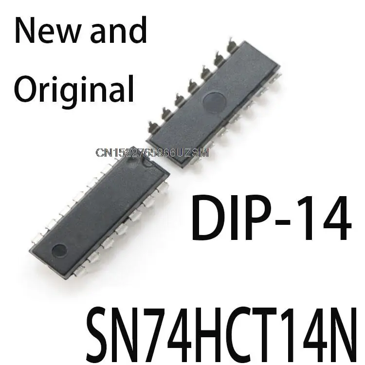 10 шт. Новый и оригинальный DIP14 SN74HCT14 74HCT14 DIP-14 74HCT14N DIP SN74HCT14N